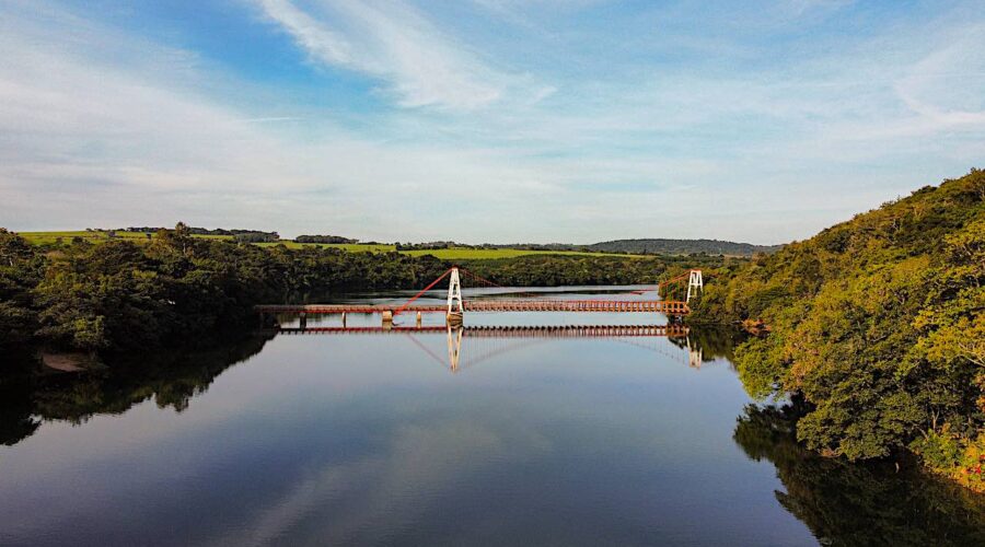 Ponte Pênsil Alves Lima um dos tesouros da região de Angra Doce